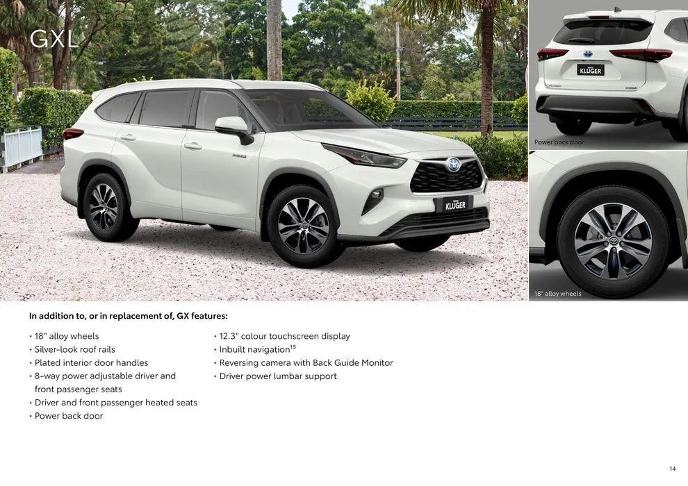 Toyota Kluger Hybrid - Catalogue valid from 11 June to 11 June 2025 - page 14