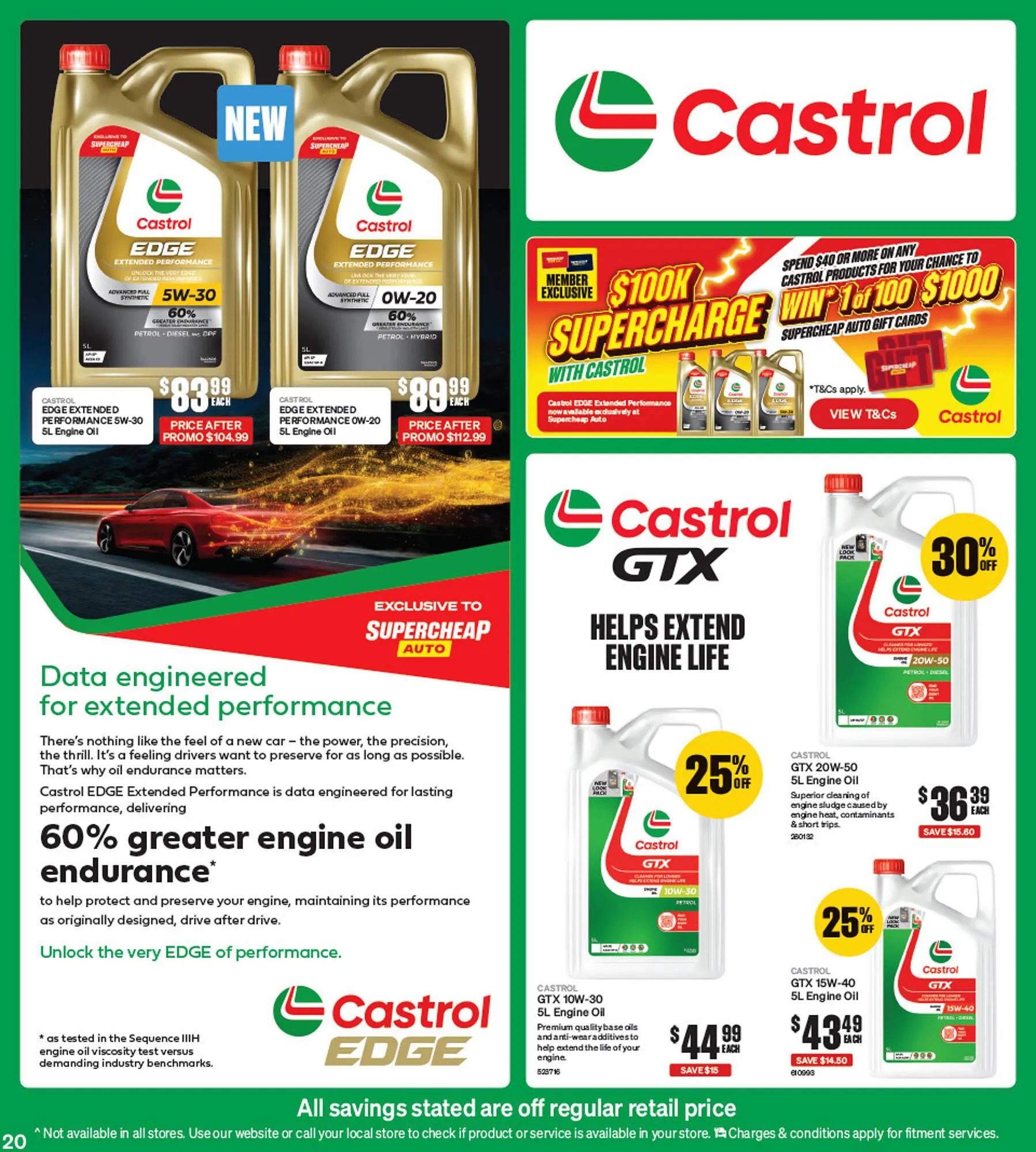 SuperCheap Auto catalogue - Catalogue valid from 3 December to 14 December 2025 - page 20