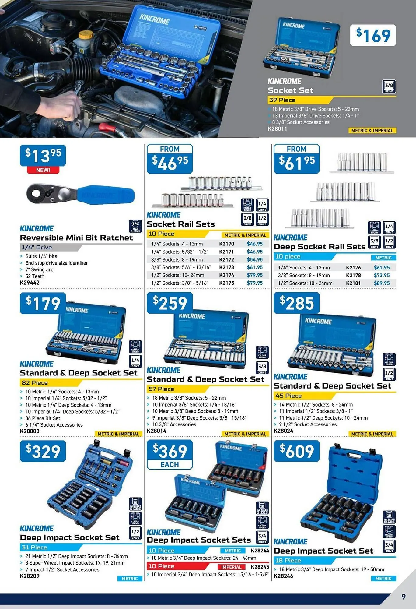 Kincrome catalogue - Catalogue valid from 1 September to 30 September 2025 - page 9
