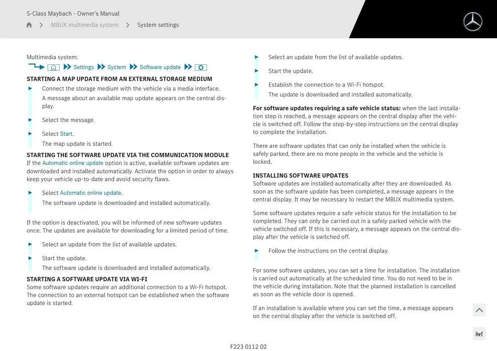 S - Class Maybach - Catalogue valid from 11 September to 11 September 2025 - page 611