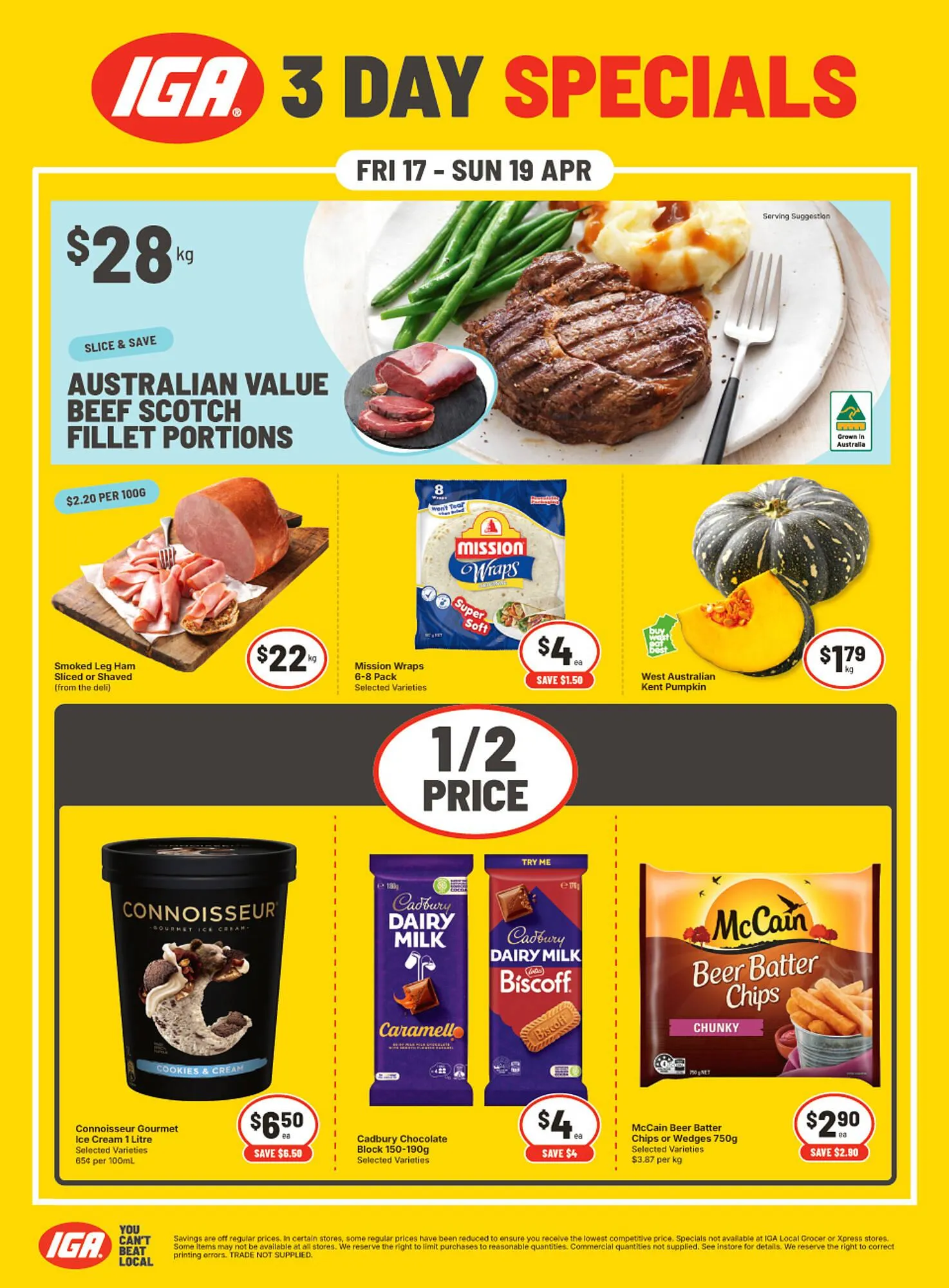 IGA catalogue - 1
