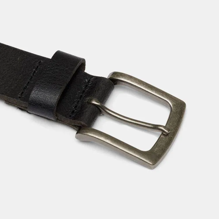 JC Lanyon Men's 35 mm Chino Belt Black