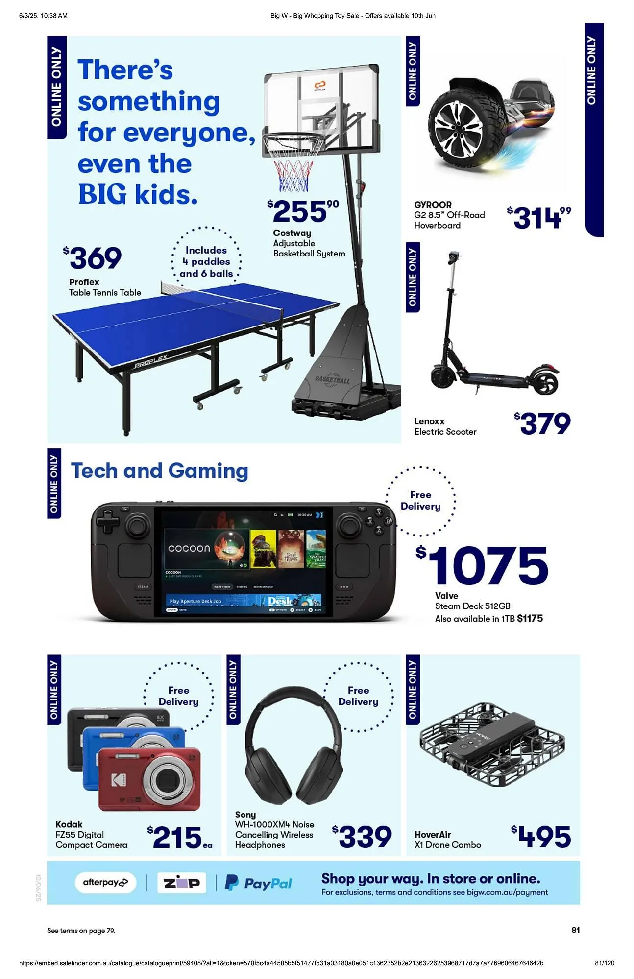 BIG W catalogue - Catalogue valid from 10 June to 9 July 2025 - page 81