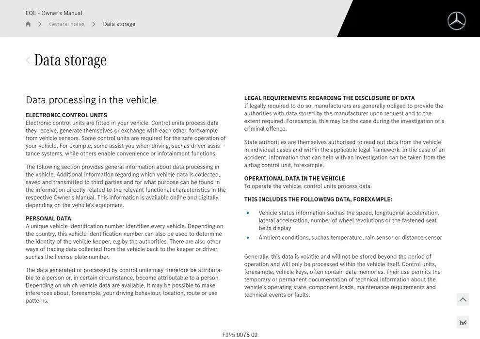 EQE Sedan - Catalogue valid from 11 September to 11 September 2025 - page 119