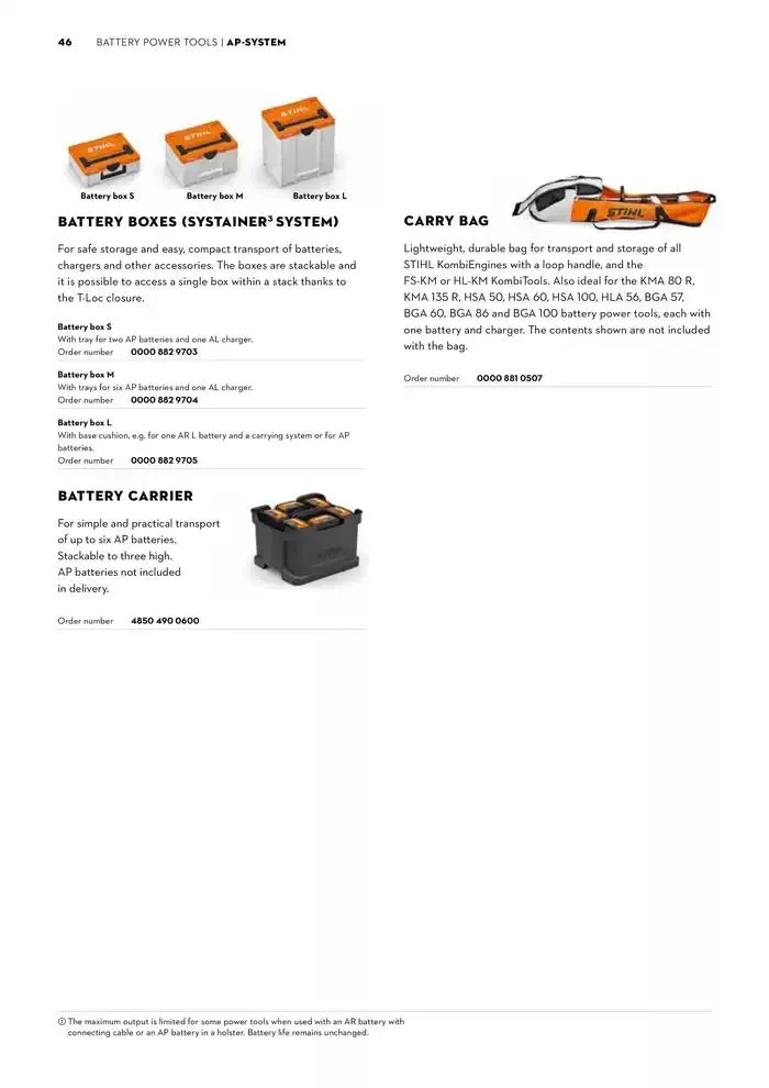 Catalogue 2024 - Catalogue valid from 26 June to 5 January 2025 - page 46