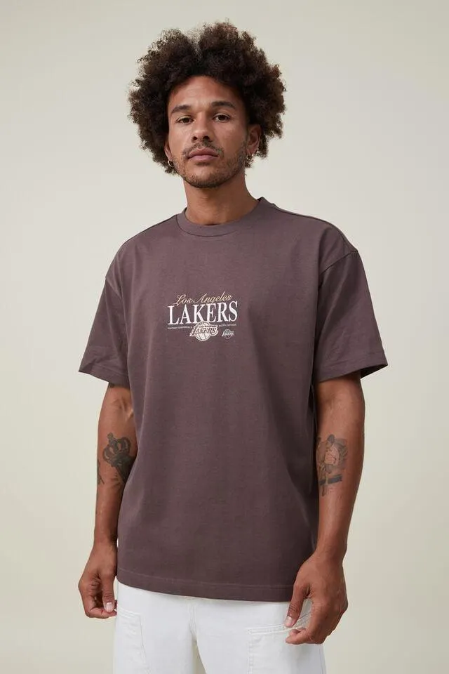 Los Angeles Lakers Nba Box Fit T-Shirt