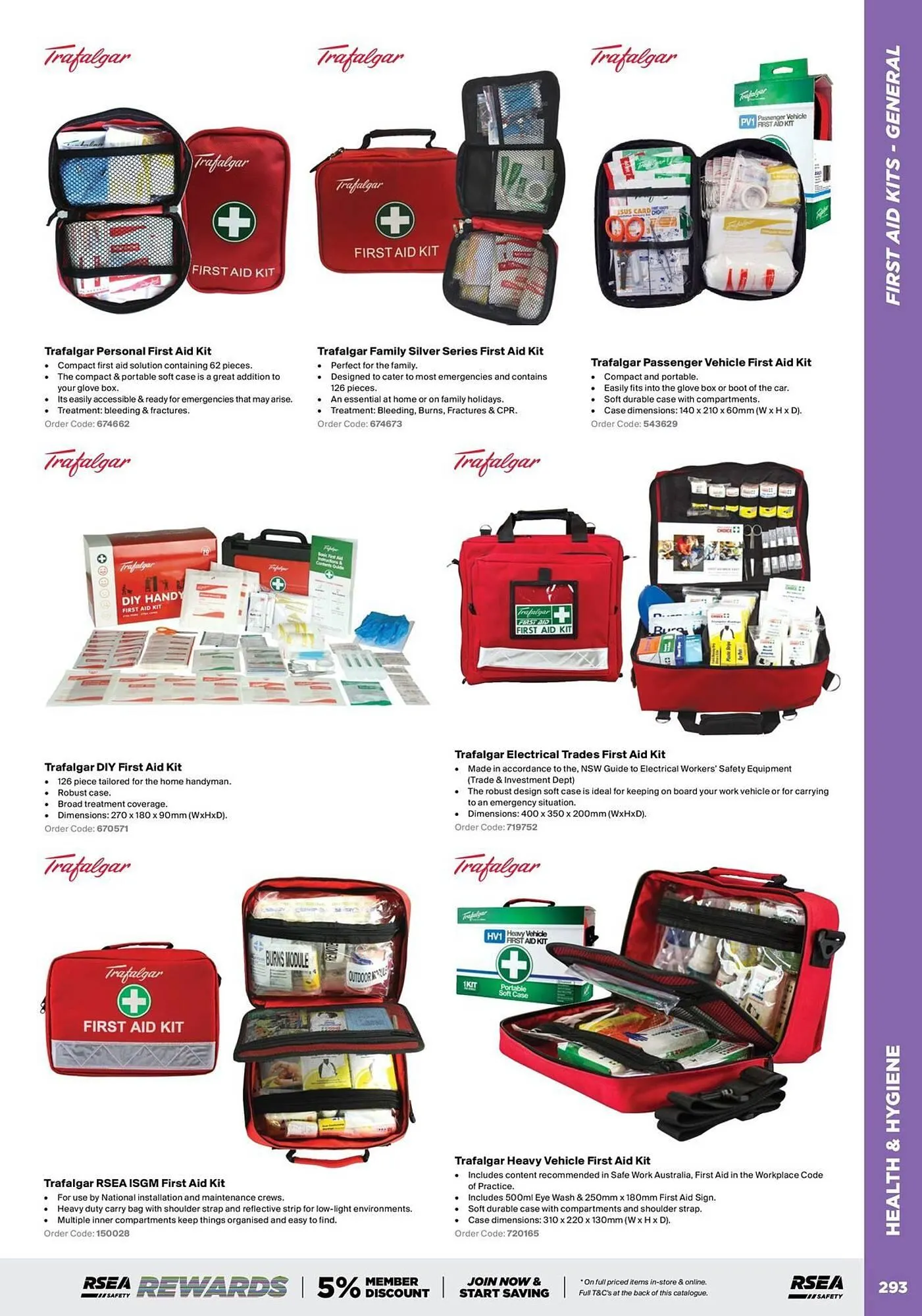 RSEA Safety catalogue - Catalogue valid from 1 August to 31 December 2025 - page 3