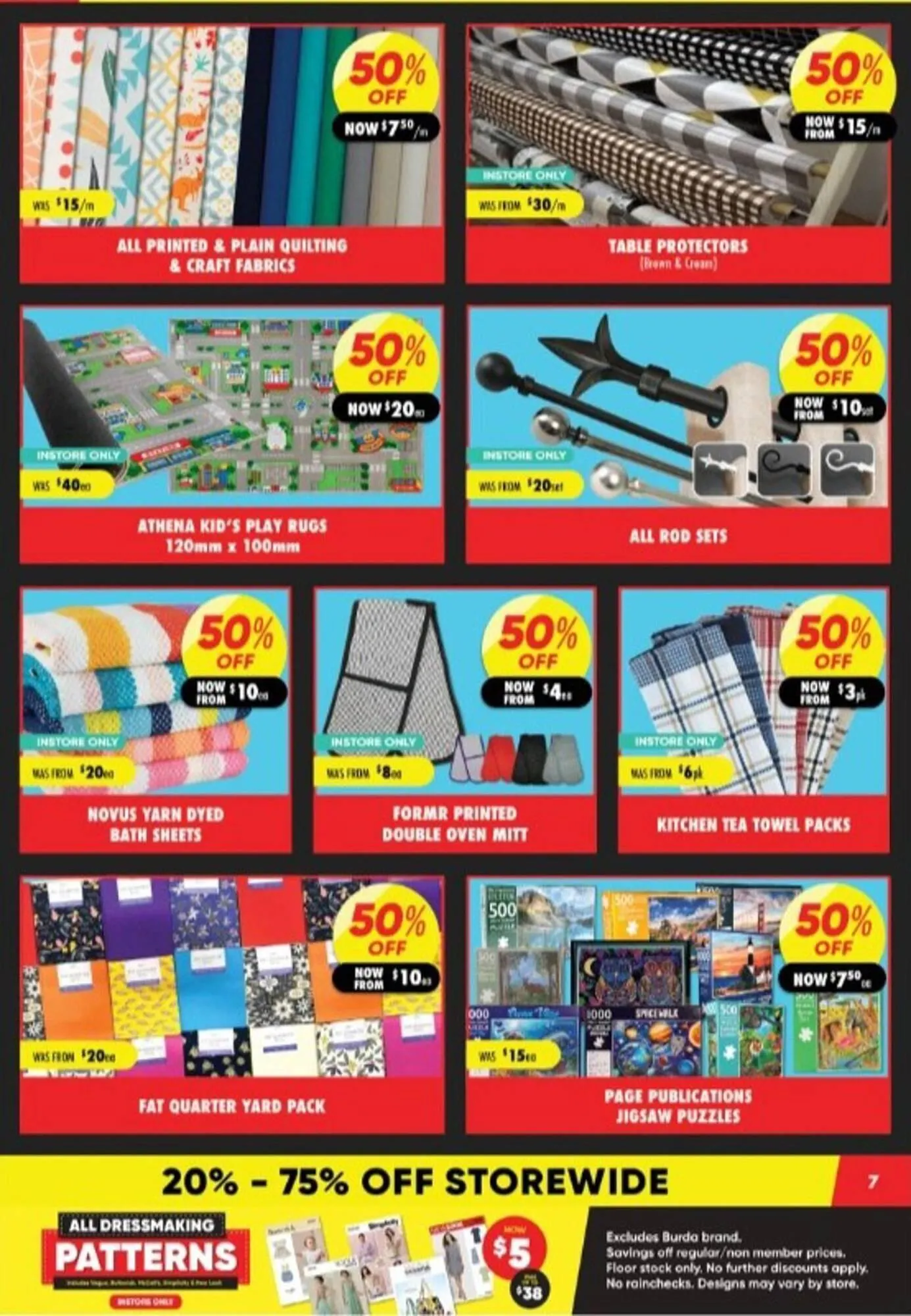 Lincraft catalogue - Catalogue valid from 12 May to 31 May 2026 - page 7