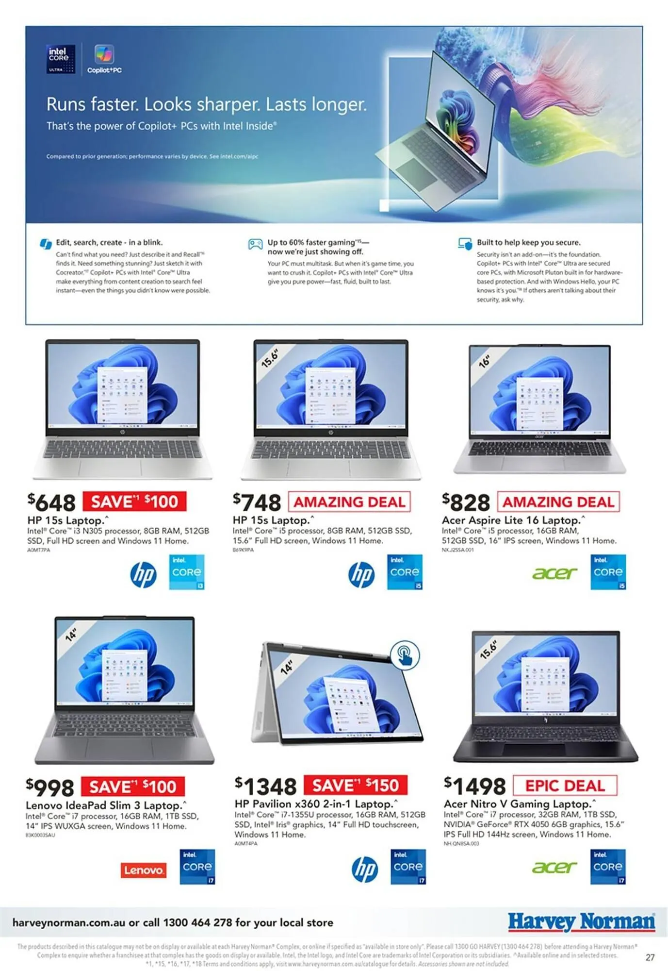 Harvey Norman catalogue - Catalogue valid from 17 October to 27 October 2025 - page 27