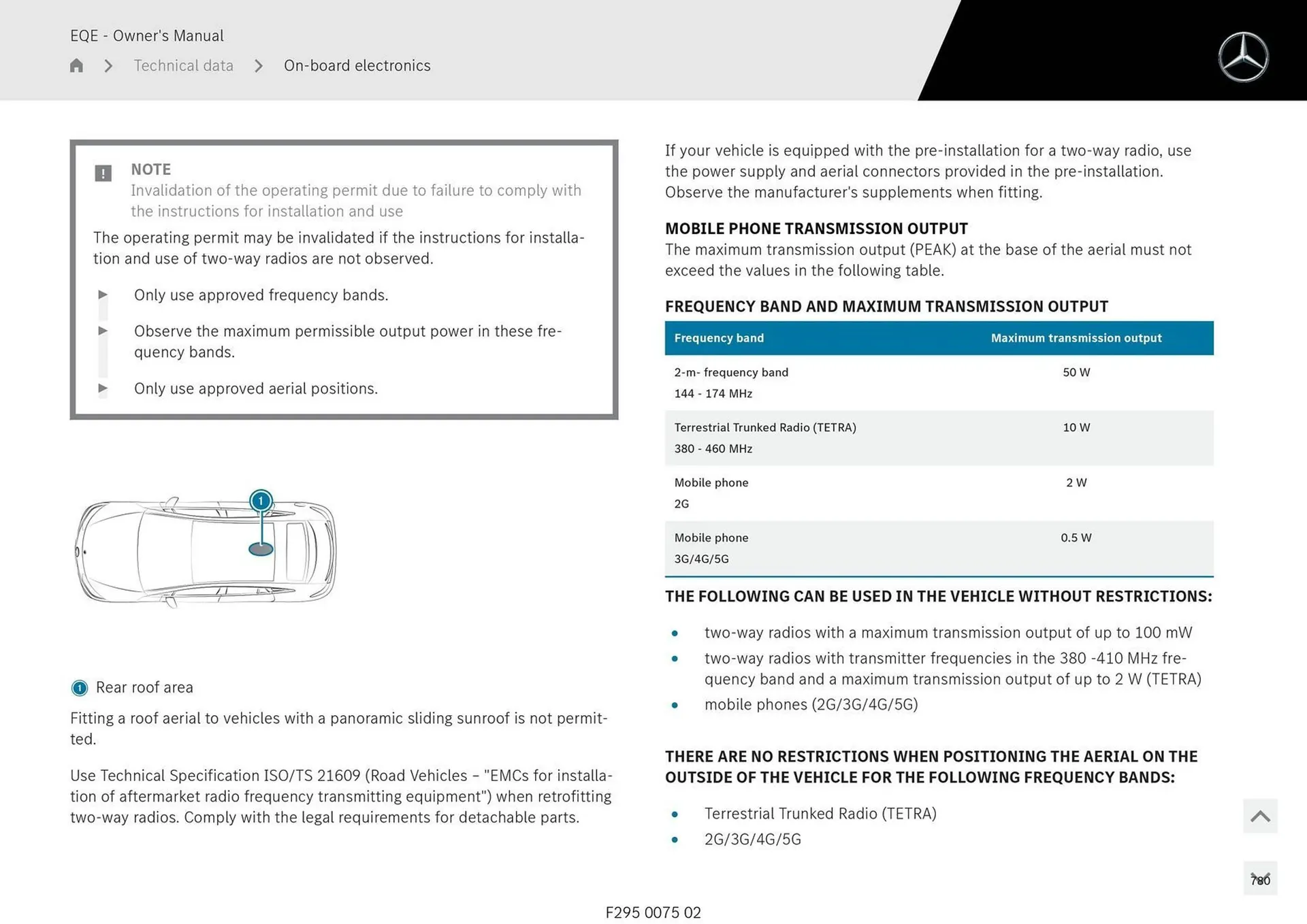 Mercedes-Benz catalogue - Catalogue valid from 11 September to 11 September 2025 - page 780