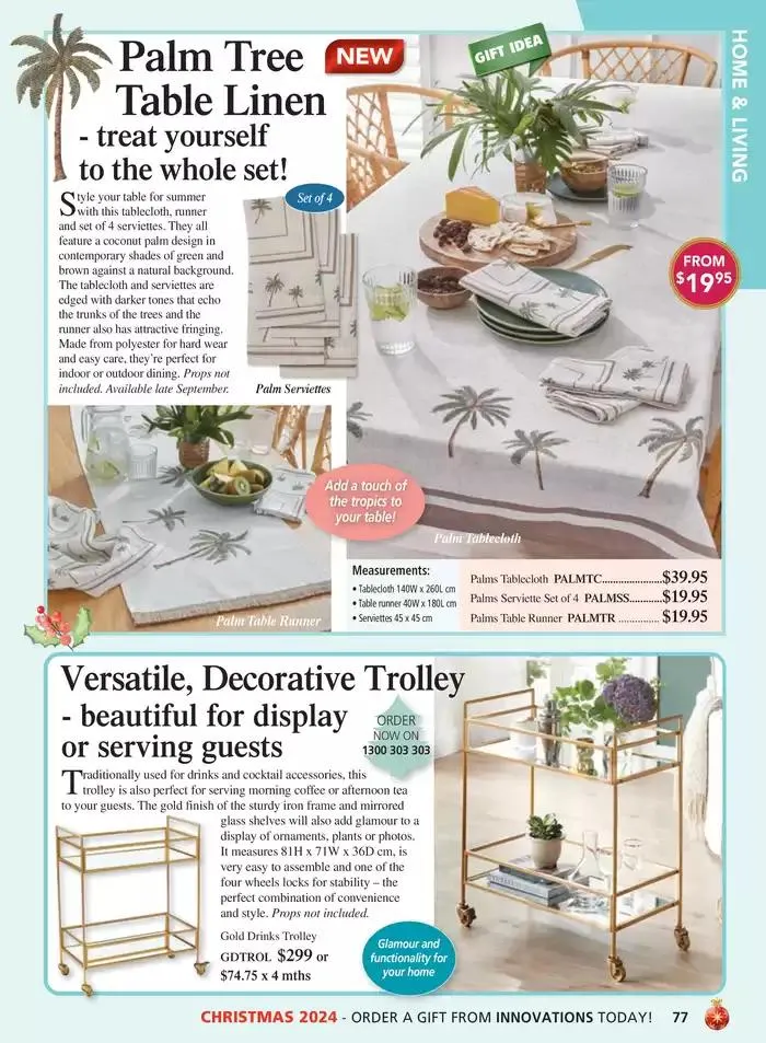 Christmas 2024 - Catalogue valid from 18 September to 25 December 2024 - page 77