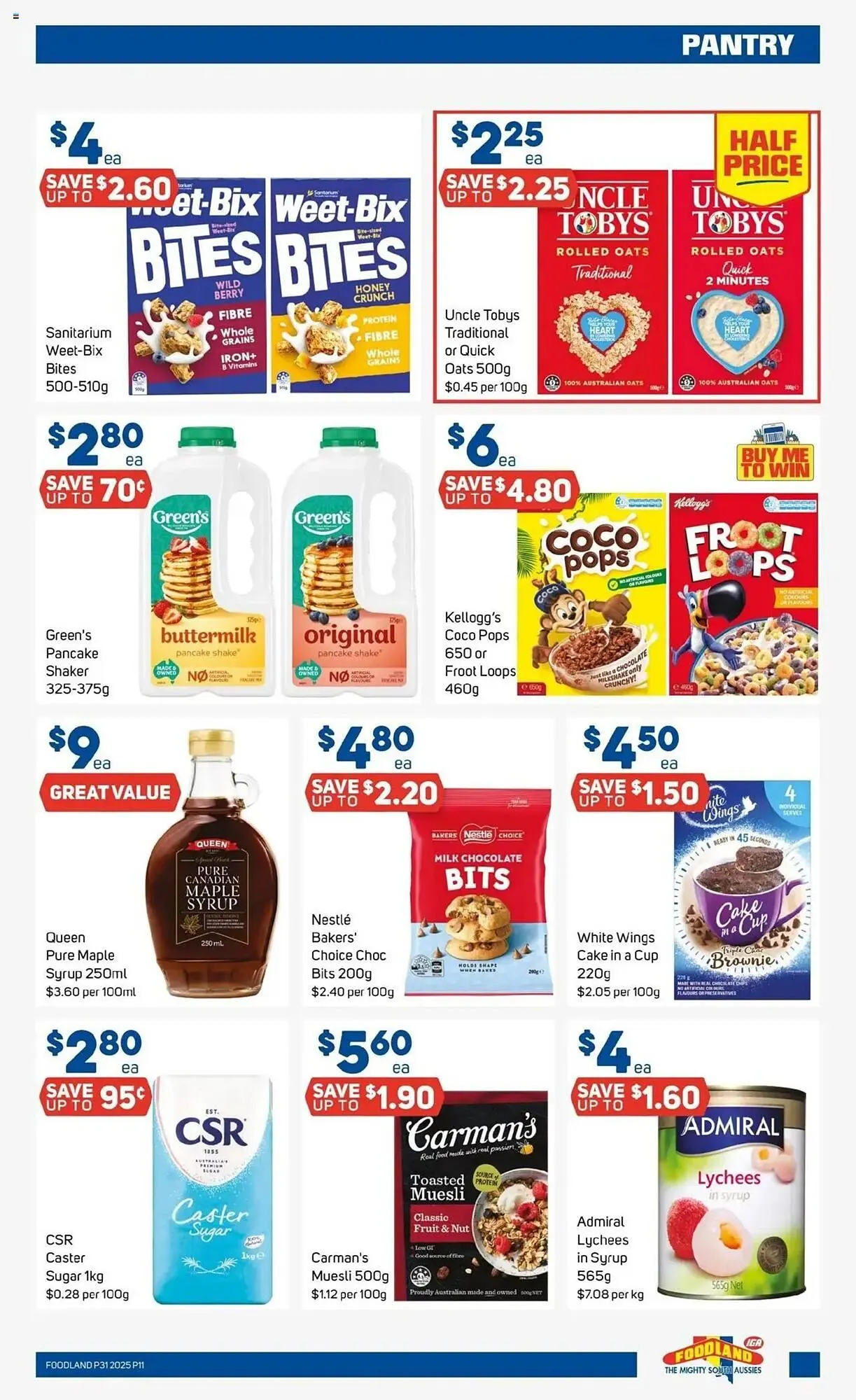 Foodland catalogue - Catalogue valid from 30 July to 5 August 2025 - page 11
