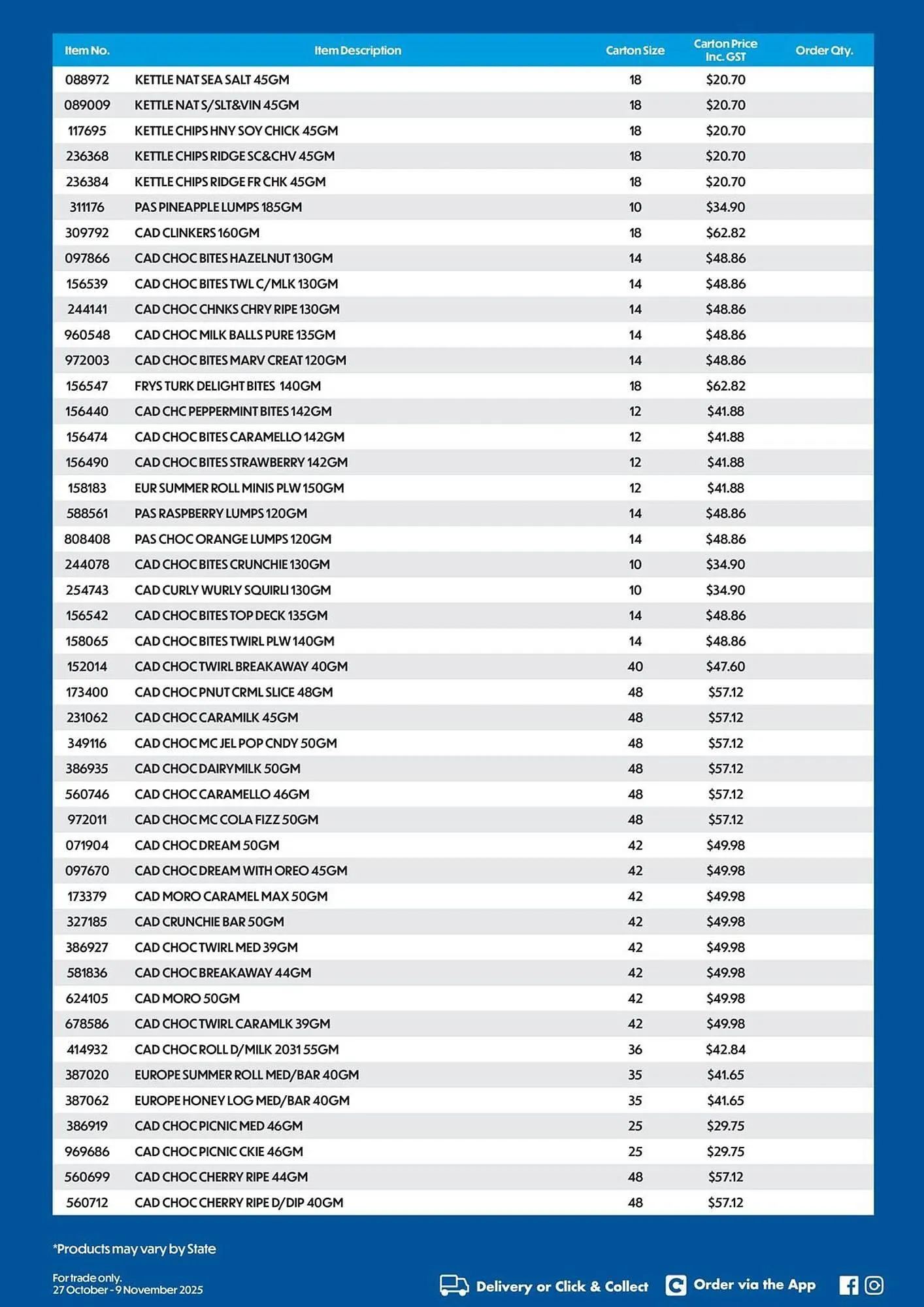 Campbells Wholesale catalogue - Catalogue valid from 27 October to 9 November 2025 - page 2
