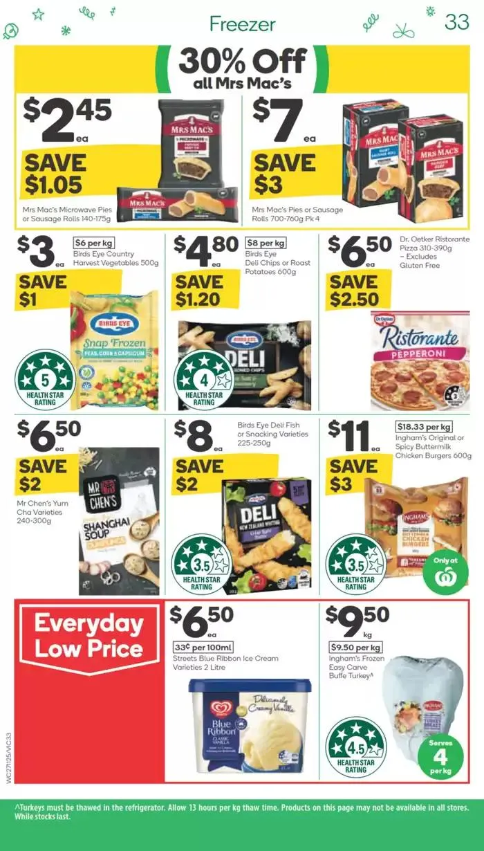 Weekly Specials - 04/12 - Catalogue valid from 4 December to 10 December 2024 - page 33