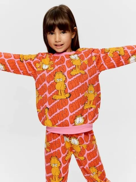 Jnr Girls Garfield Pj Set