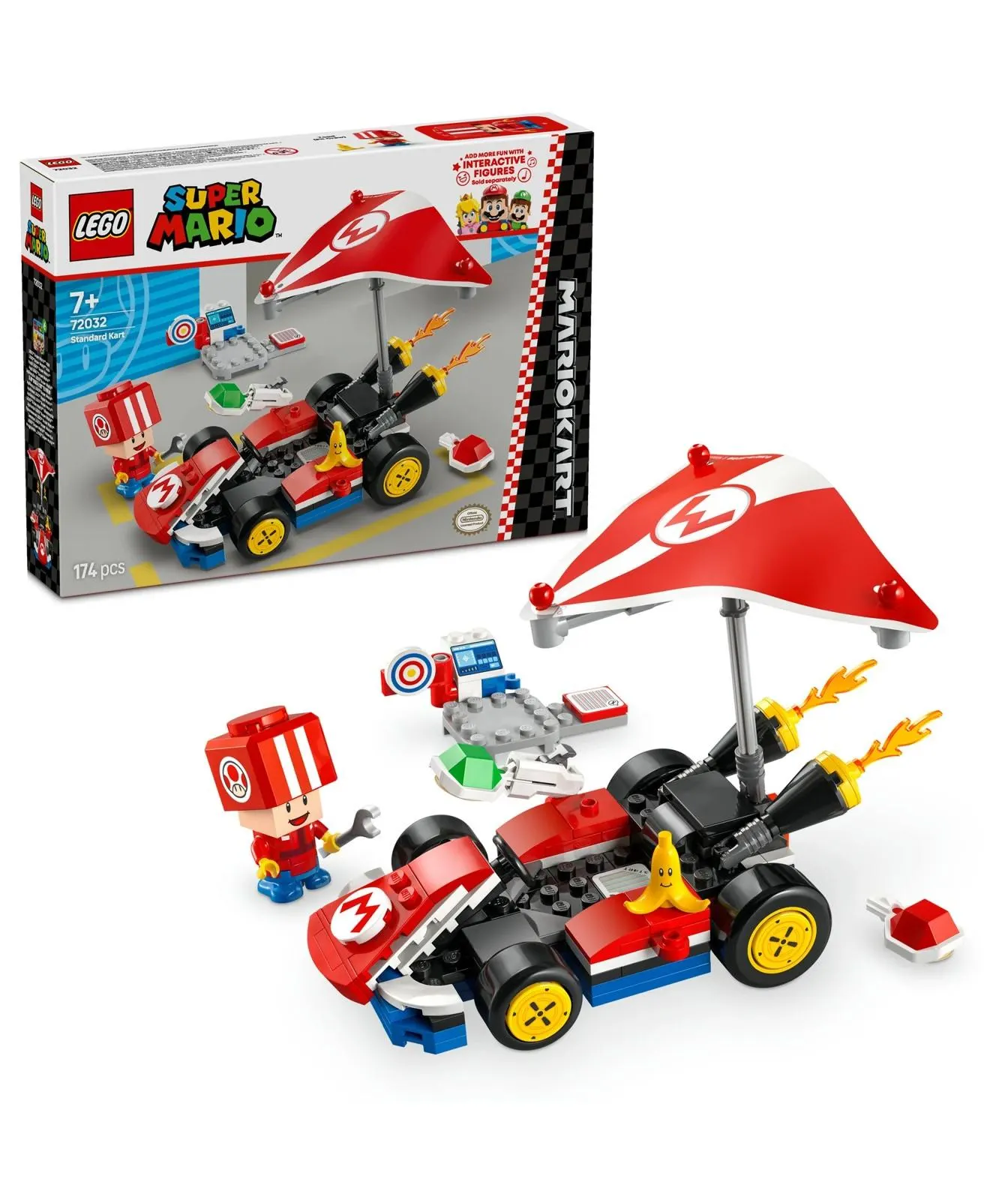 LEGO® Super Mario Mario Kart – Standard Kart 72032