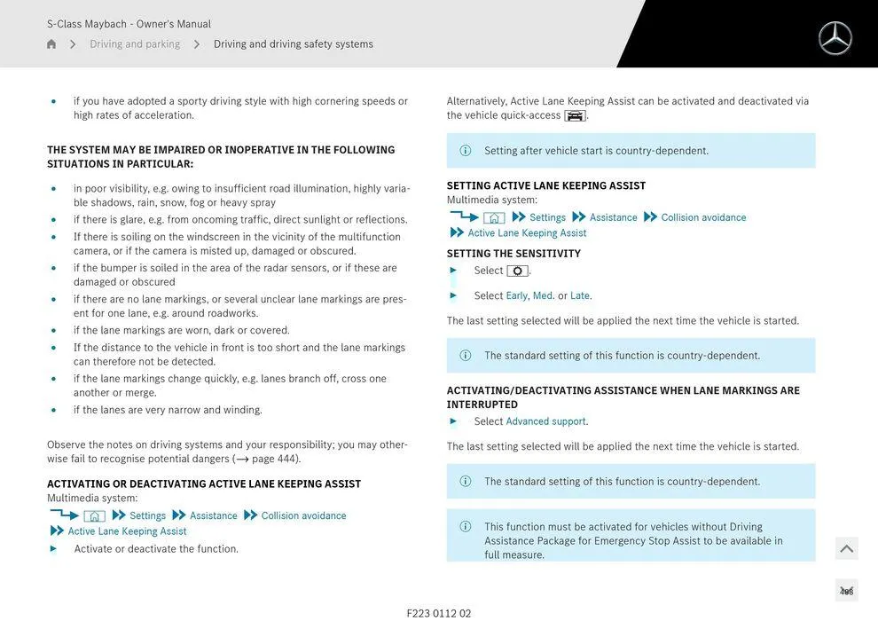 S - Class Maybach - Catalogue valid from 11 September to 11 September 2025 - page 488