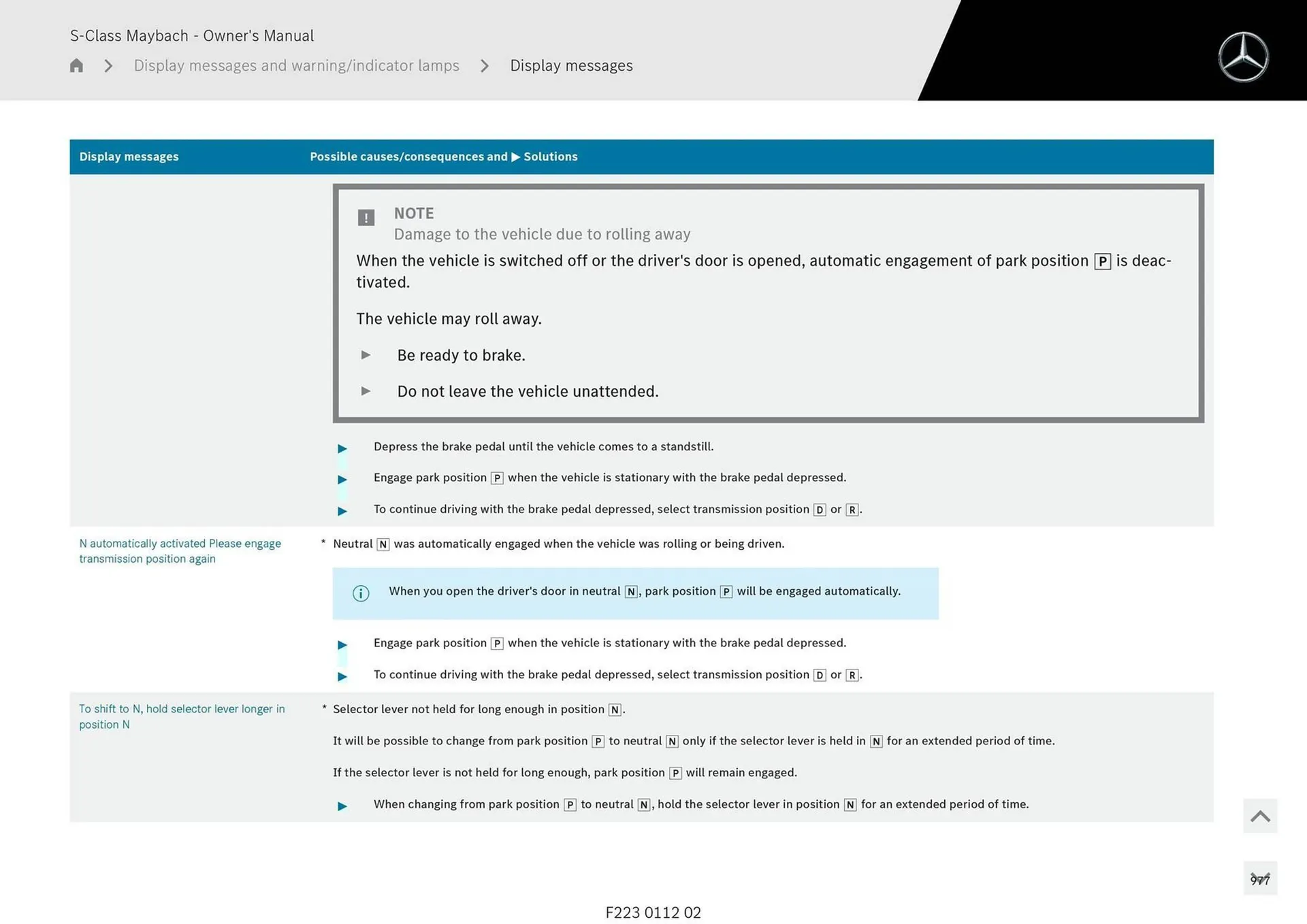 Mercedes-Benz catalogue - Catalogue valid from 1 May to 1 May 2026 - page 977