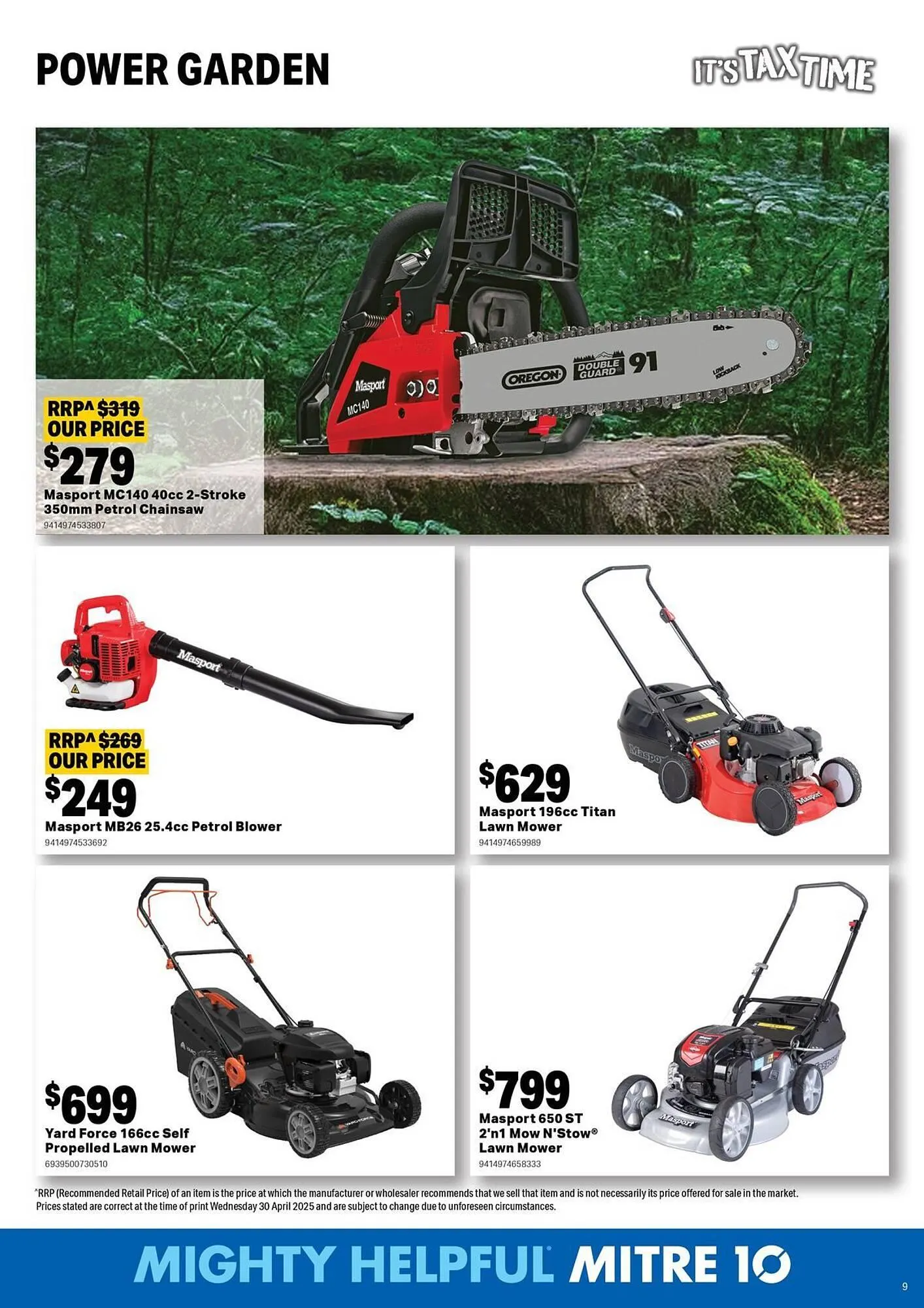 Mitre 10 catalogue - Catalogue valid from 14 May to 30 June 2025 - page 9