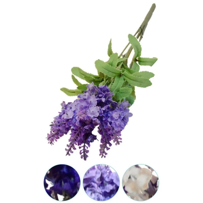 Artificial Lavender Bunch 34cm