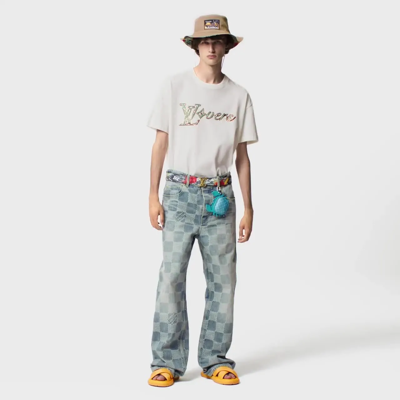 Embroidered Short-Sleeved T-Shirt