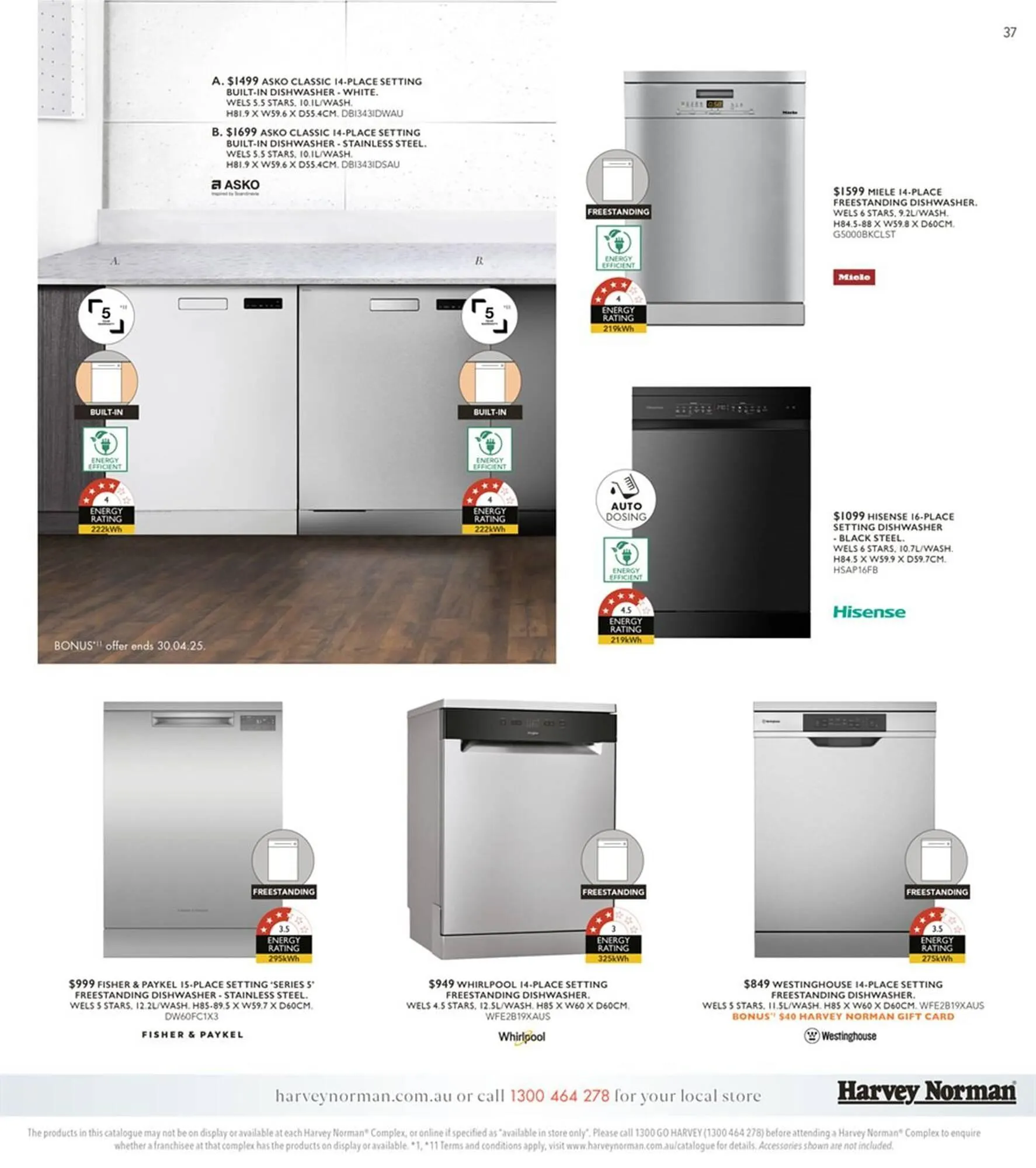 Harvey Norman catalogue - Catalogue valid from 4 April to 4 May 2025 - page 37