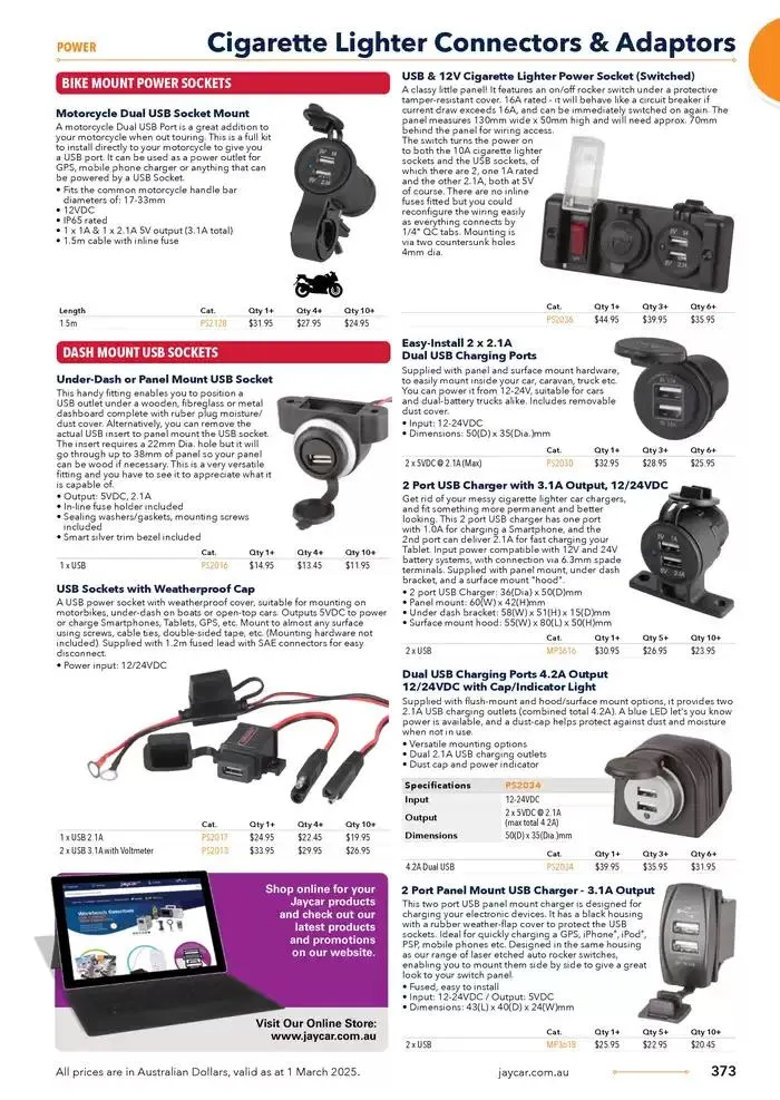 Celebrating 40 Years In Electronics - Catalogue valid from 4 March to 31 March 2025 - page 373