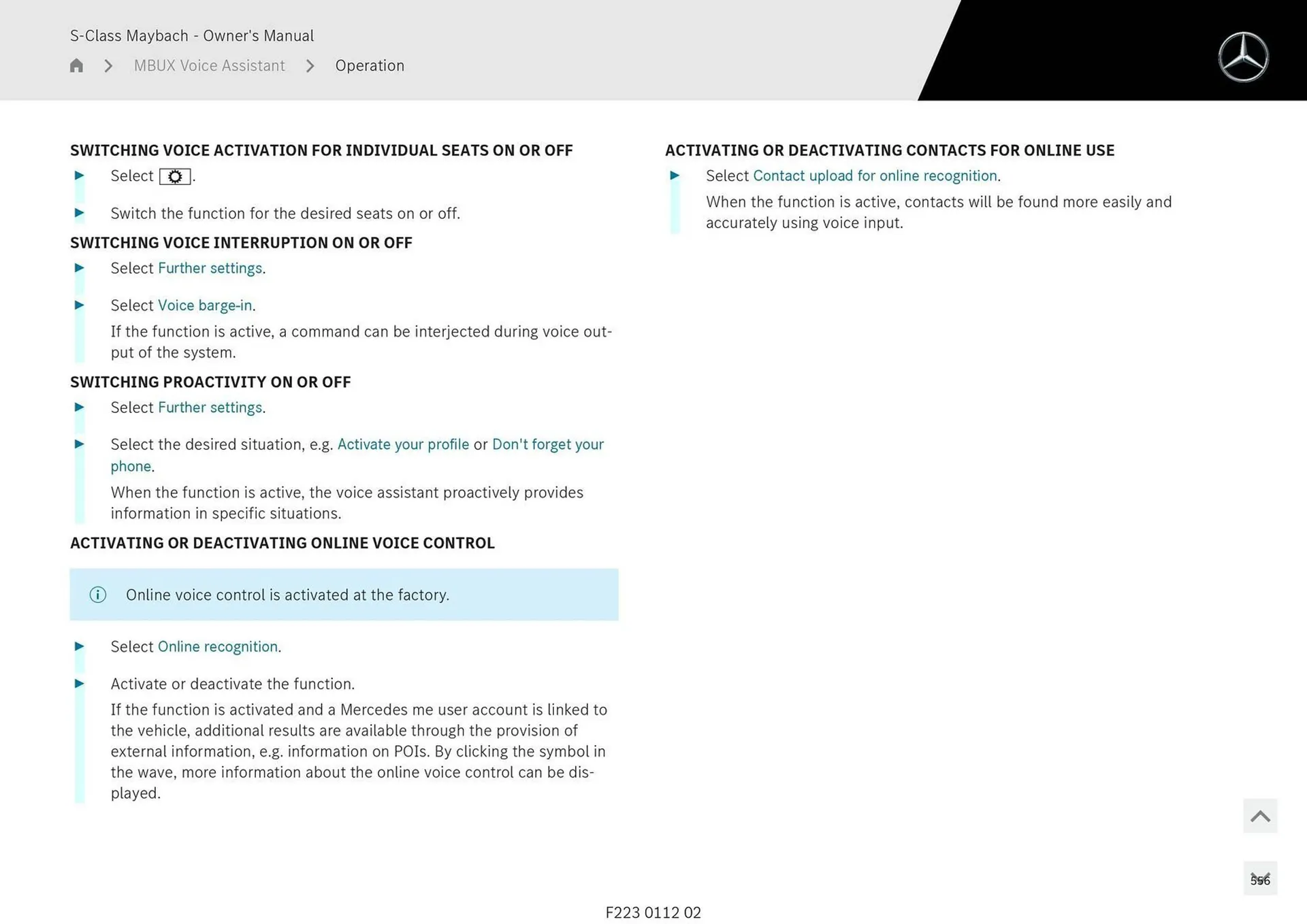 Mercedes-Benz catalogue - Catalogue valid from 1 May to 1 May 2026 - page 556