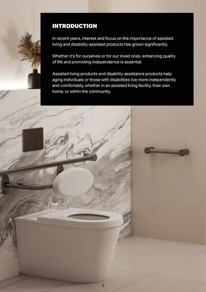 Mitre 10 Assisted Living E-selection Guide 2024 - Catalogue valid from 27 June to 30 June 2025 - page 3