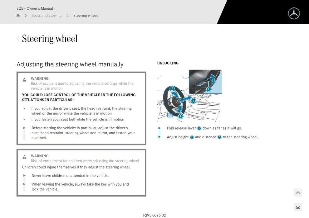 EQE Sedan - Catalogue valid from 11 September to 11 September 2025 - page 232