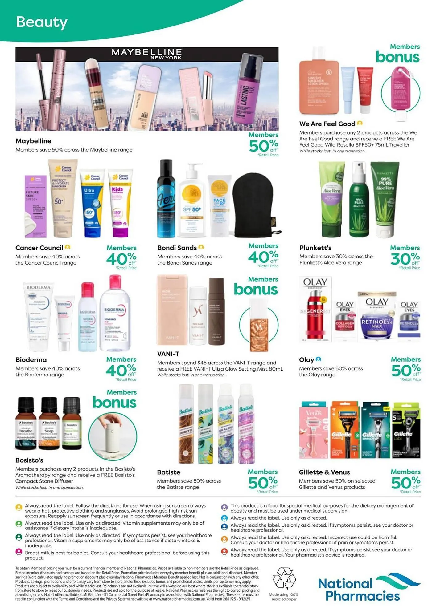 National Pharmacies catalogue - Catalogue valid from 26 November to 9 December 2025 - page 8