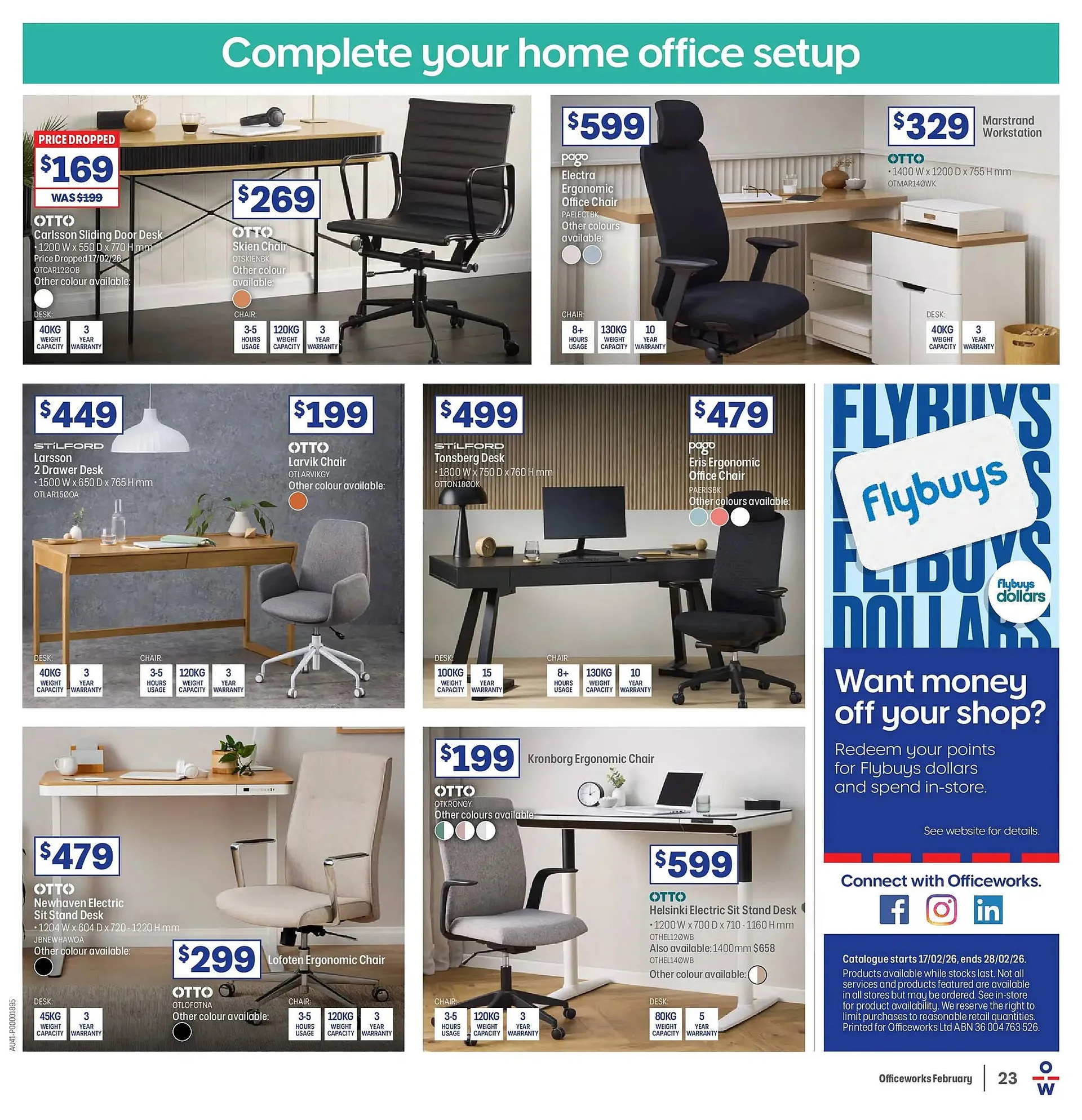 Officeworks catalogue - Catalogue valid from 16 February to 28 February 2026 - page 23