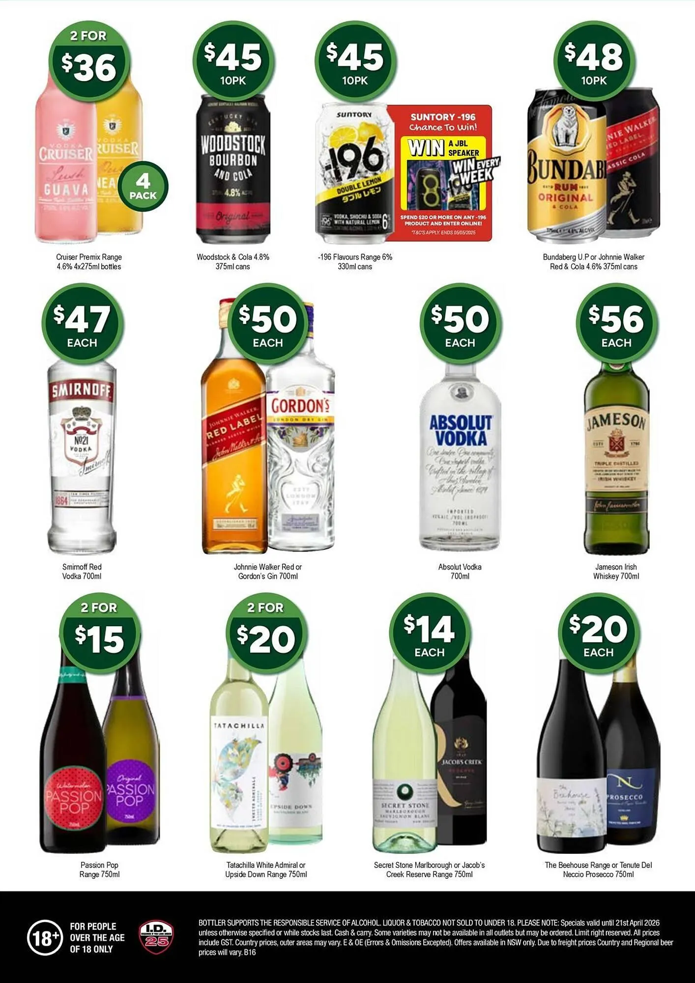 Bottler catalogue - Catalogue valid from 8 April to 21 April 2026 - page 2