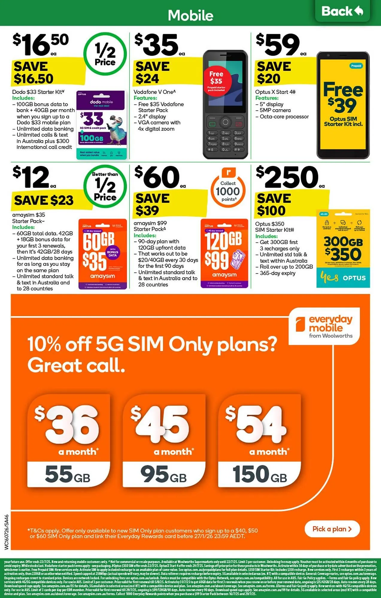 Woolworths catalogue - Catalogue valid from 16 July to 22 July 2025 - page 46