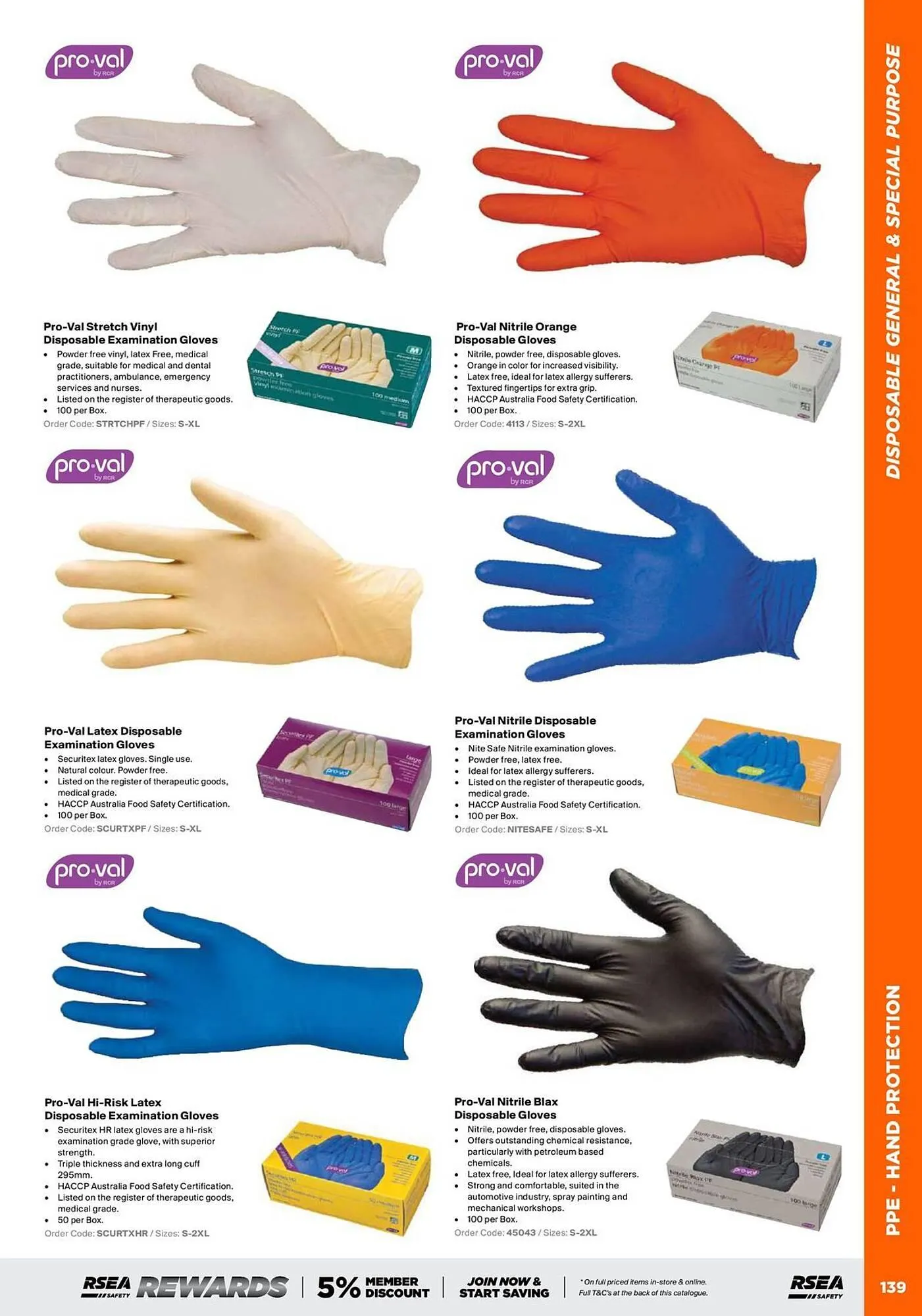 RSEA Safety catalogue - Catalogue valid from 1 August to 31 December 2025 - page 137