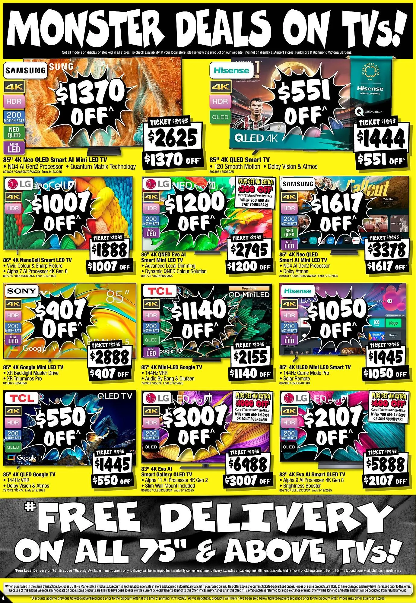 JB Hi-Fi catalogue - Catalogue valid from 19 November to 1 December 2025 - page 4