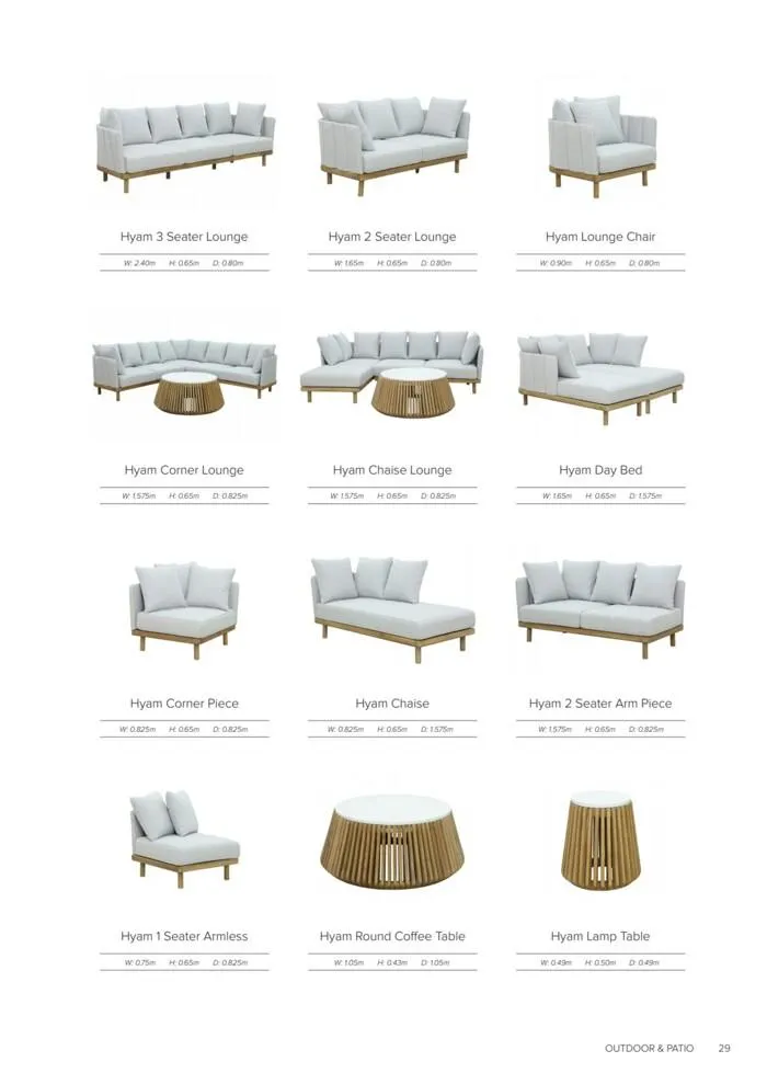 Outdoor & Patio - Catalogue valid from 16 October to 31 January 2025 - page 29