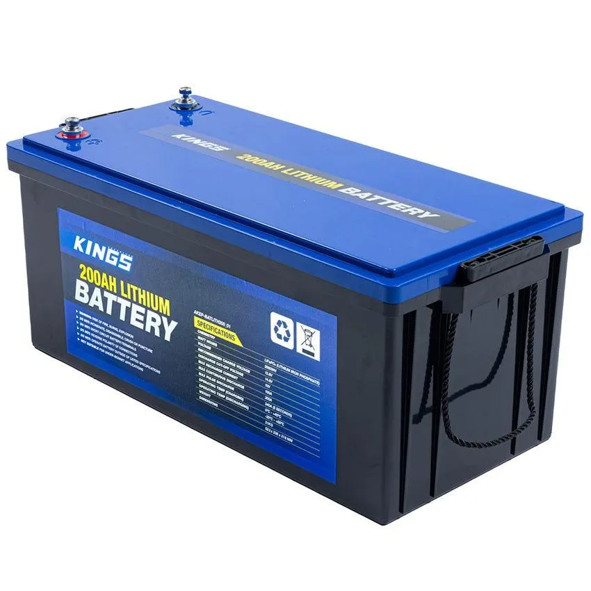 Kings 12V 200Ah Deep Cycle Lithium LiFePO4 Battery | Quality integrated BMS | Long Life