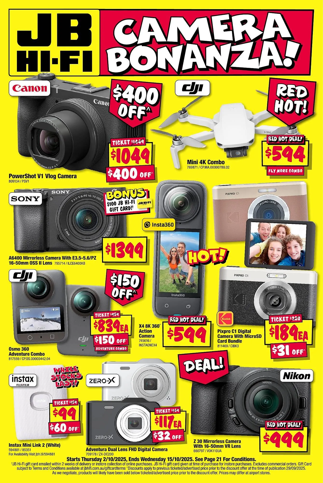JB Hi-Fi catalogue - Catalogue valid from 1 October to 15 October 2025 - page 1
