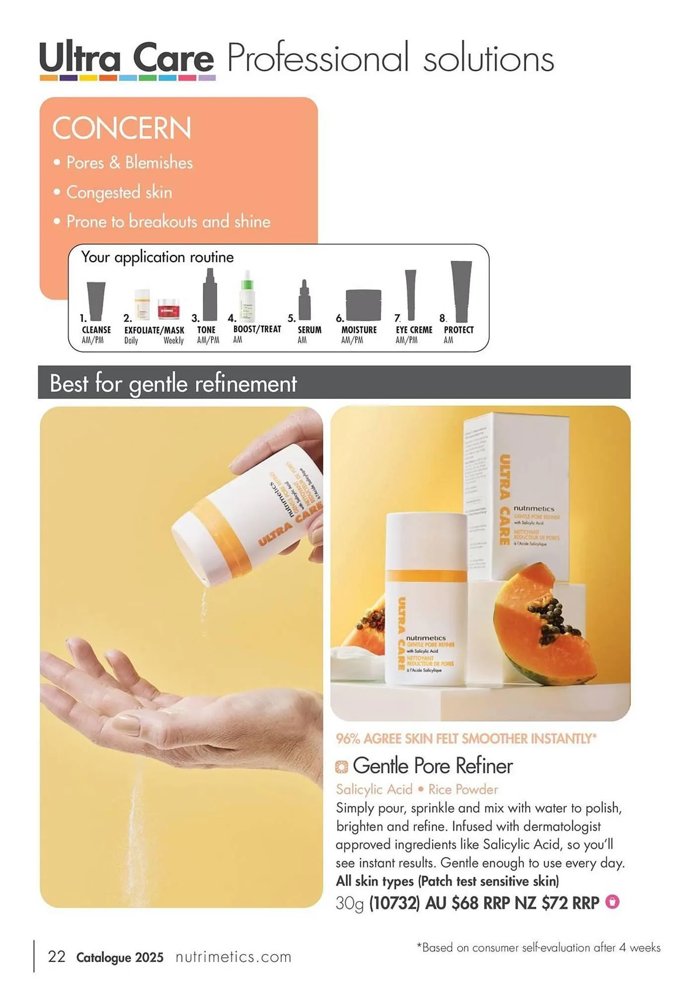 Nutrimetics catalogue - Catalogue valid from 16 January to 31 December 2025 - page 22