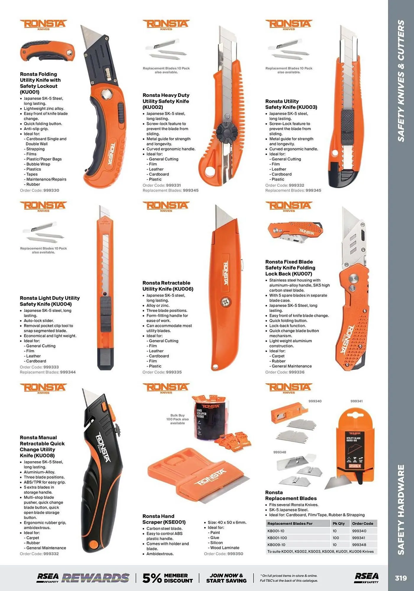 RSEA Safety catalogue - Catalogue valid from 1 August to 31 December 2025 - page 13