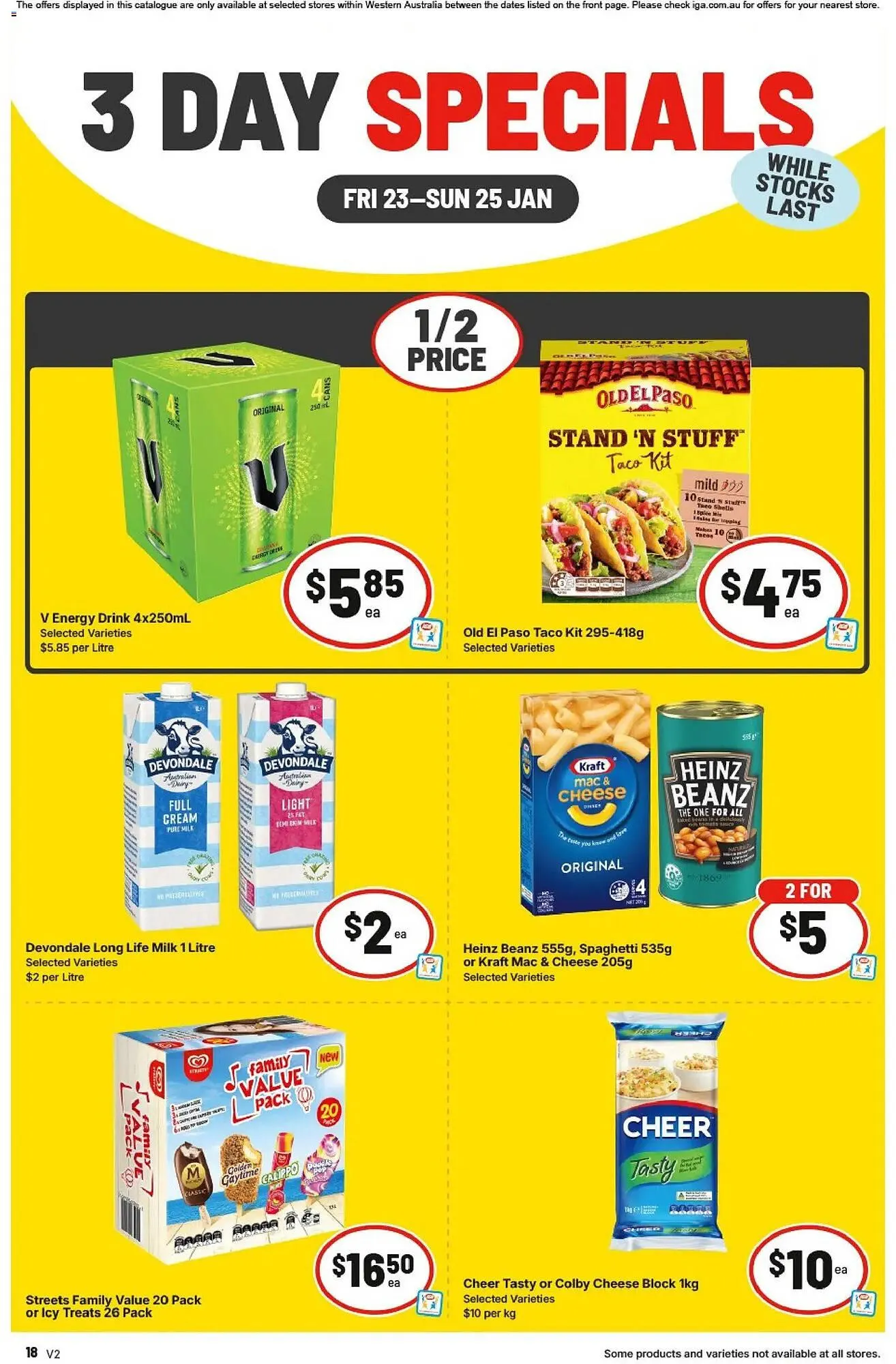 IGA catalogue - Catalogue valid from 23 January to 25 January 2026 - page 2
