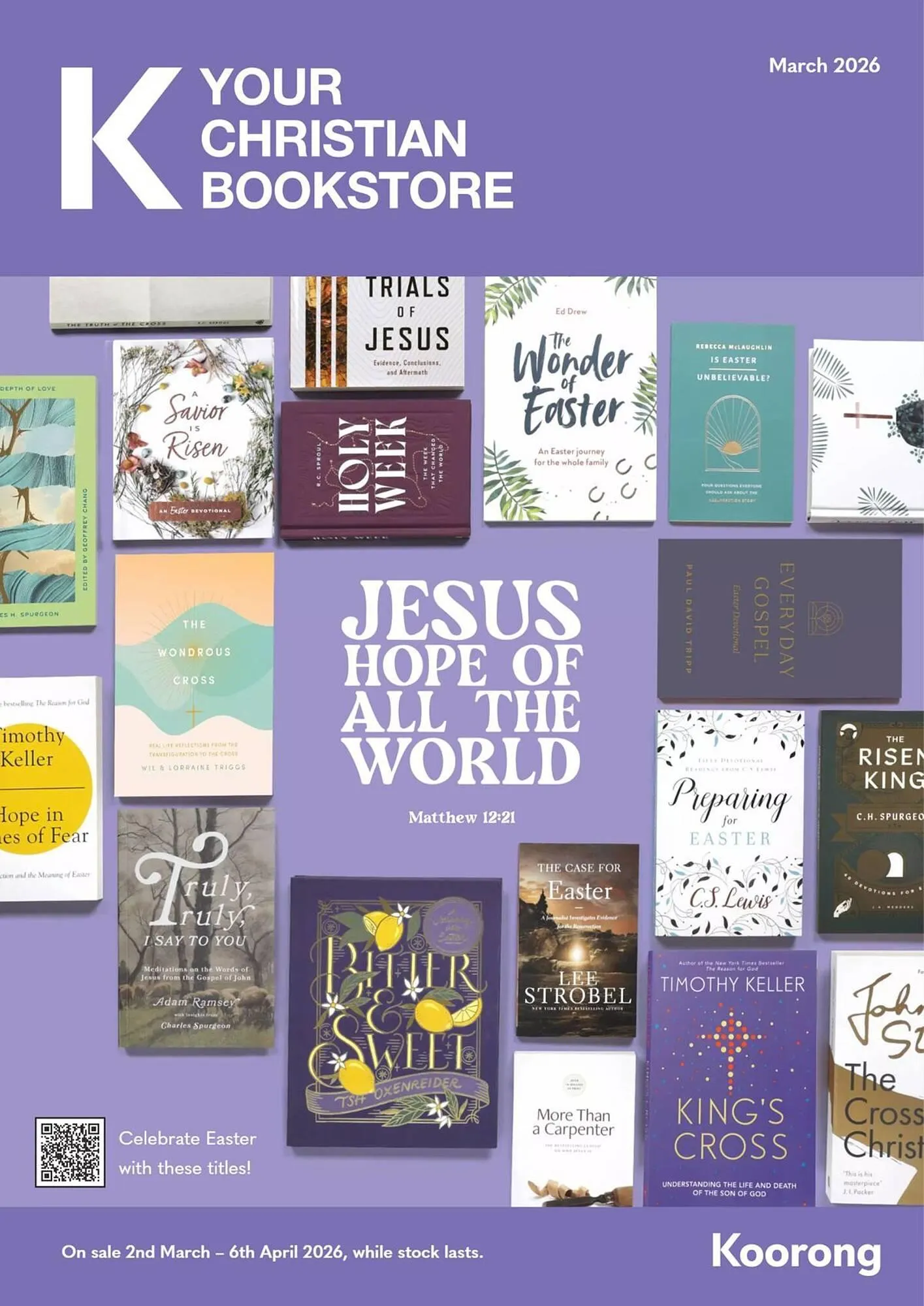 Koorong catalogue - Catalogue valid from 2 March to 6 April 2026 - page 1