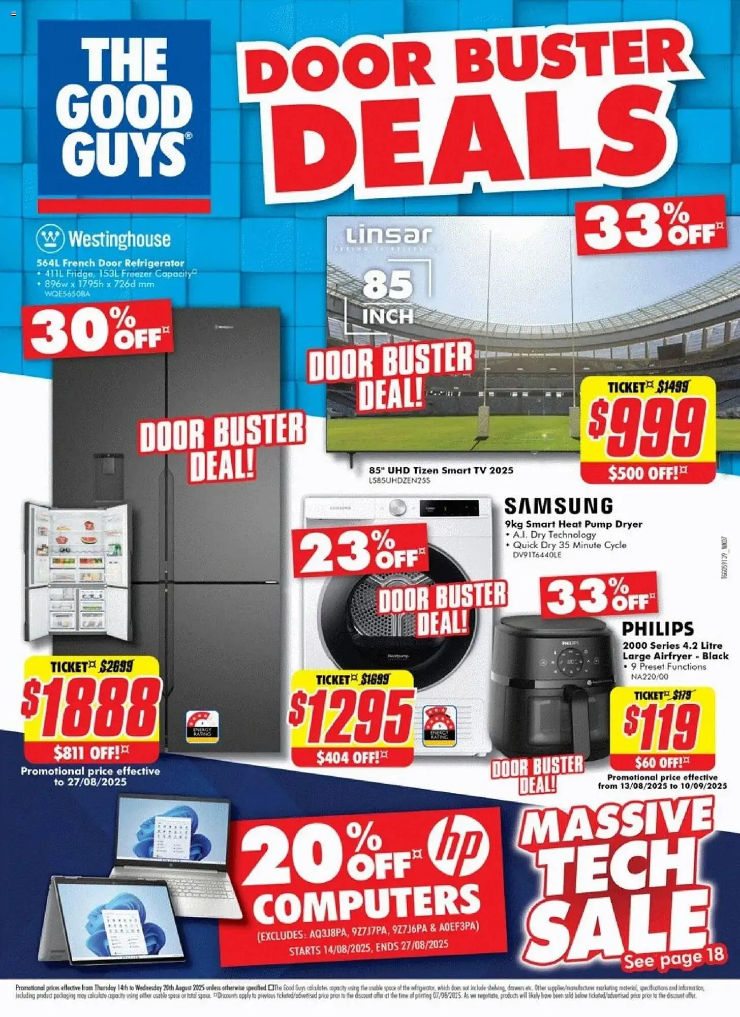 The Good Guys catalogue - Catalogue valid from 14 August to 20 August 2025 - page 1