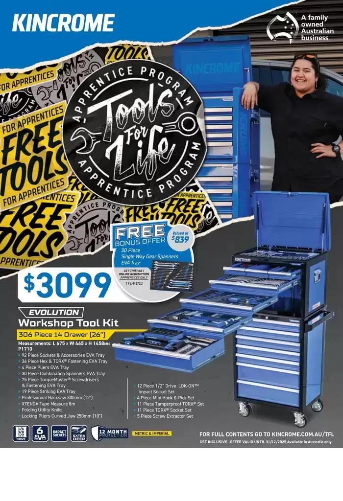 Tools For Life Catalogue 2025 - Catalogue valid from 6 January to 31 December 2025 - page 1