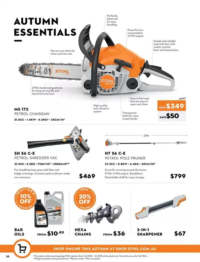 Take Charge Of Autumn - Catalogue valid from 3 March to 1 June 2025 - page 10