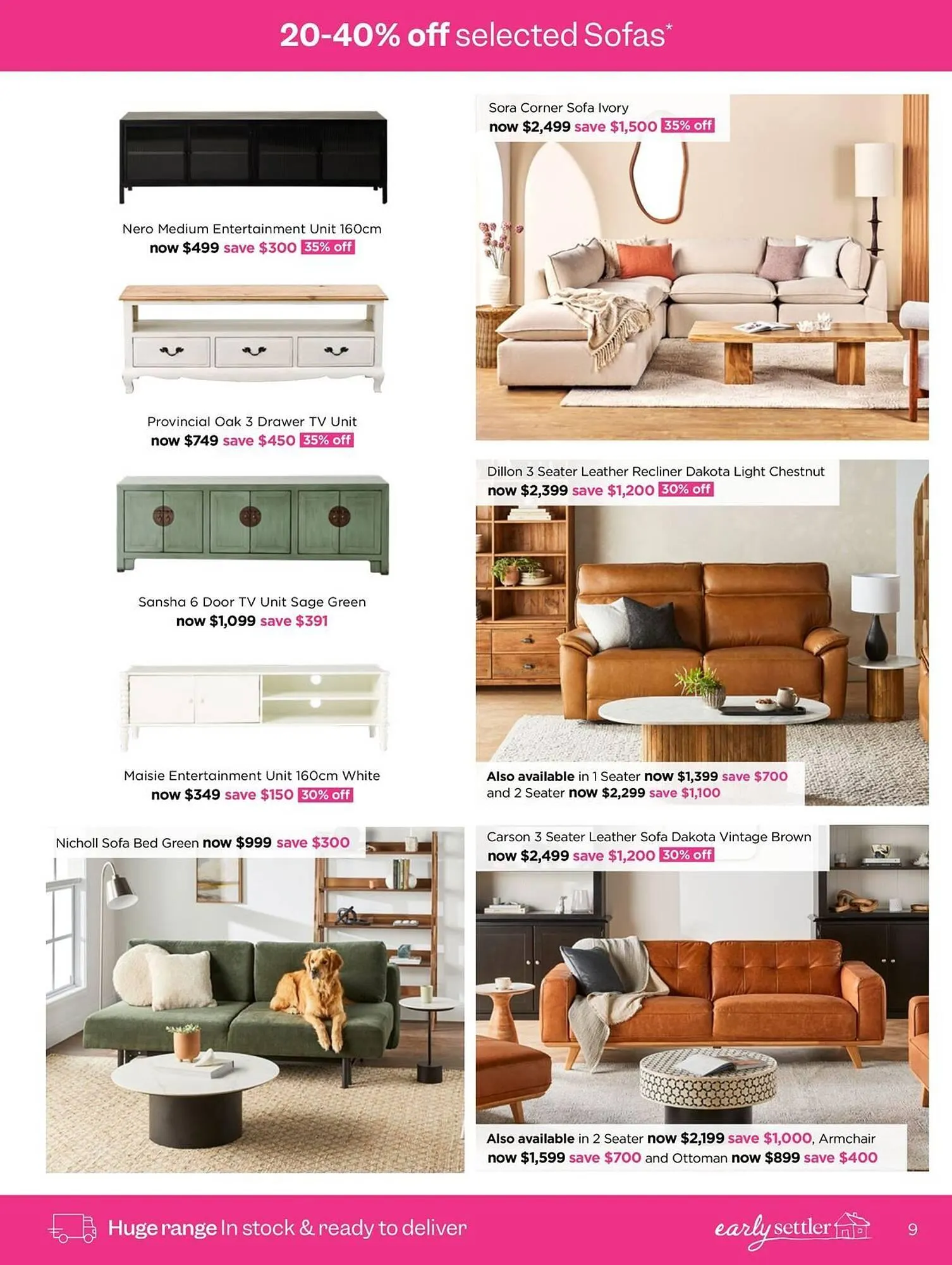 Early Settler catalogue - Catalogue valid from 14 April to 3 May 2026 - page 9