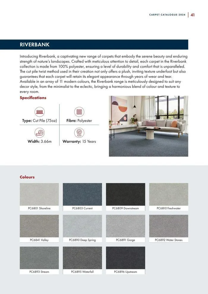 Carpet Catalogue - Catalogue valid from 24 September to 31 December 2024 - page 41