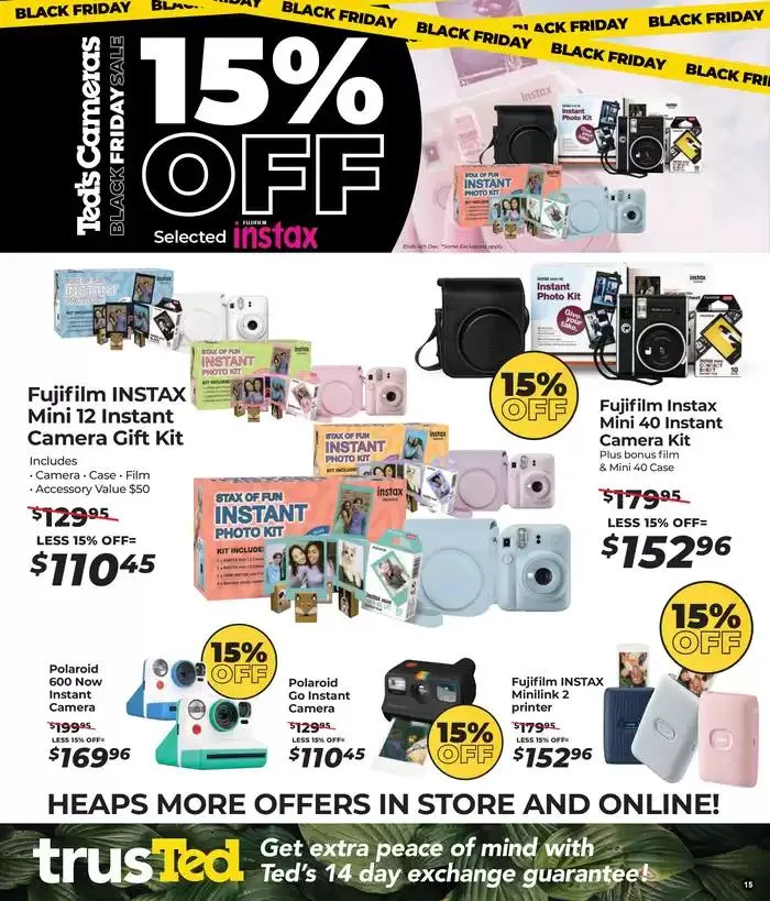 Black Friday Sale - Catalogue valid from 18 November to 4 December 2024 - page 15