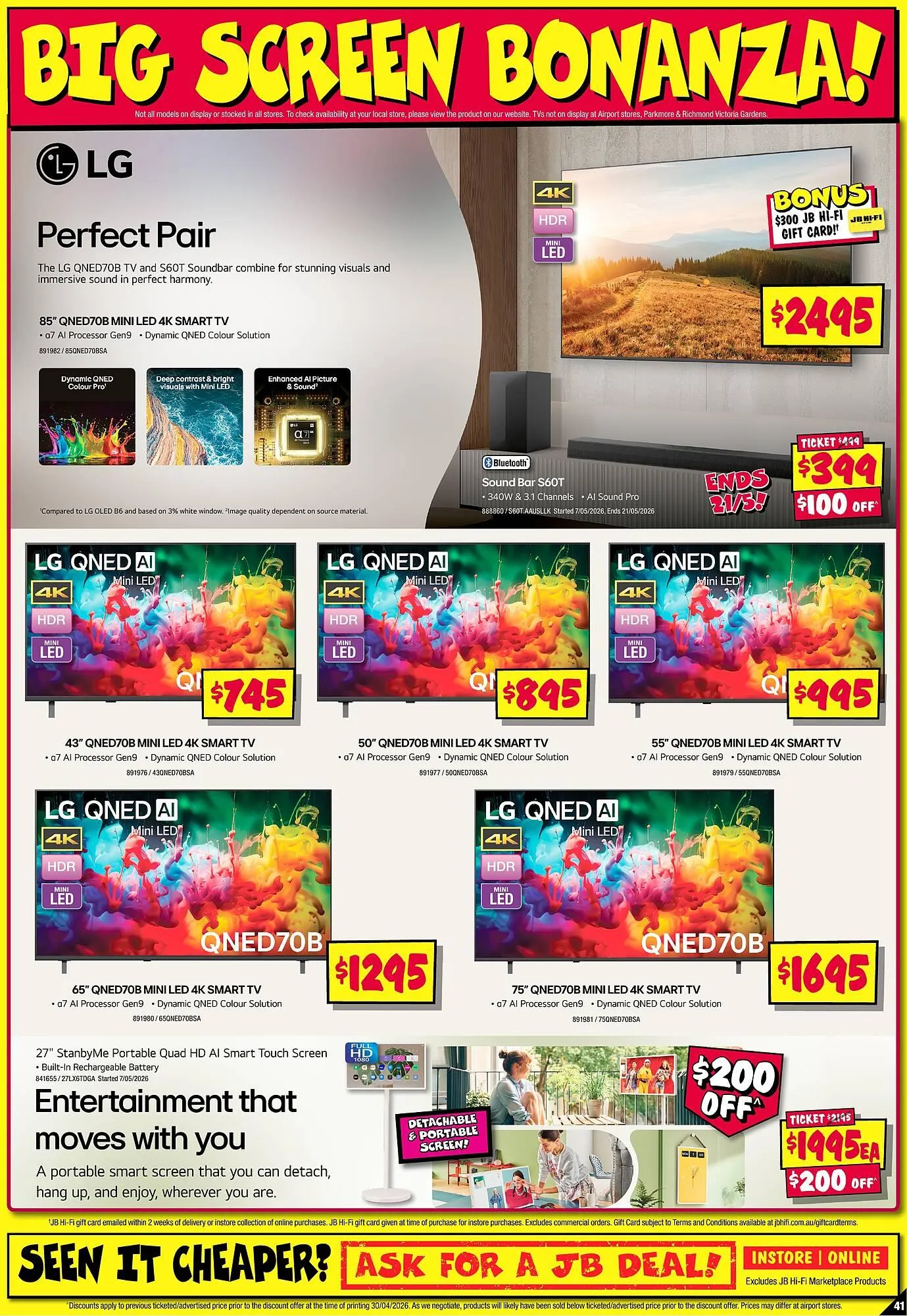 JB Hi-Fi catalogue - Catalogue valid from 14 April to 27 May 2026 - page 41